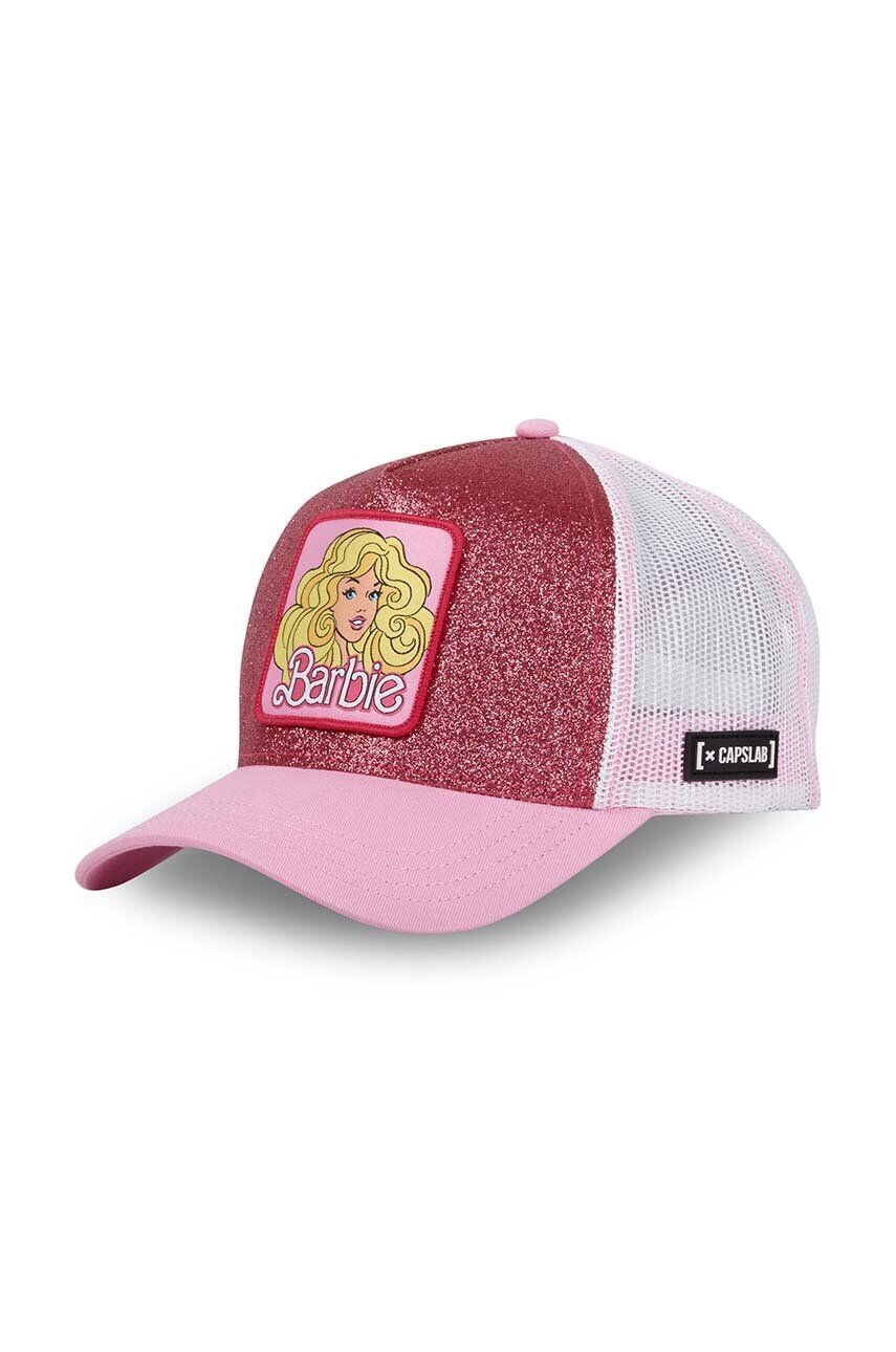 

Бейсбольная кепка Capslab BARBIE, розовый