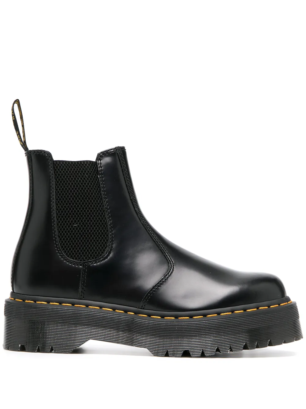 

Ботинки на массивной подошве Dr. Martens, черный