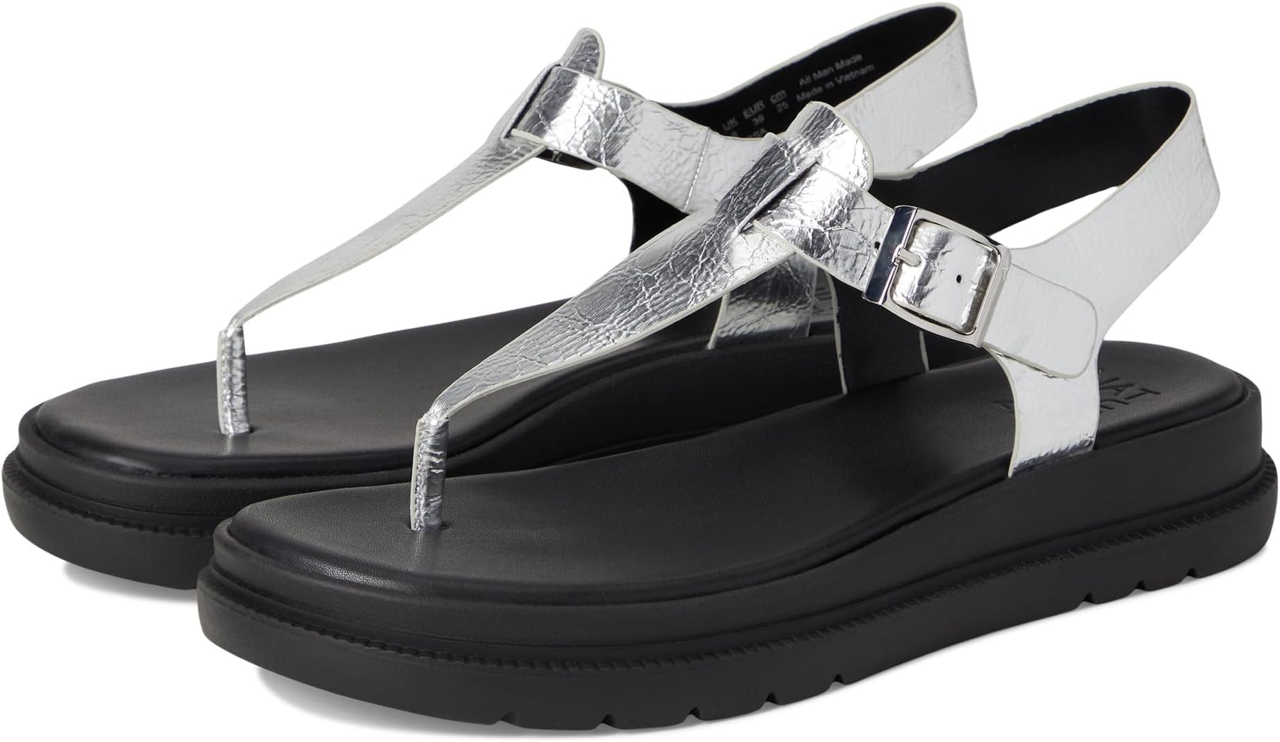 Сандалии Naturalizer Alyssa, цвет Silver Faux Leather