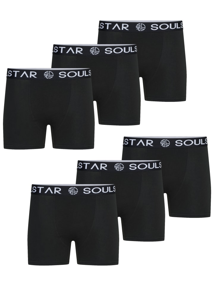 

Боксерские шорты - MUBOXER6 в цвете 2Black_2Black_2Black SOULSTAR