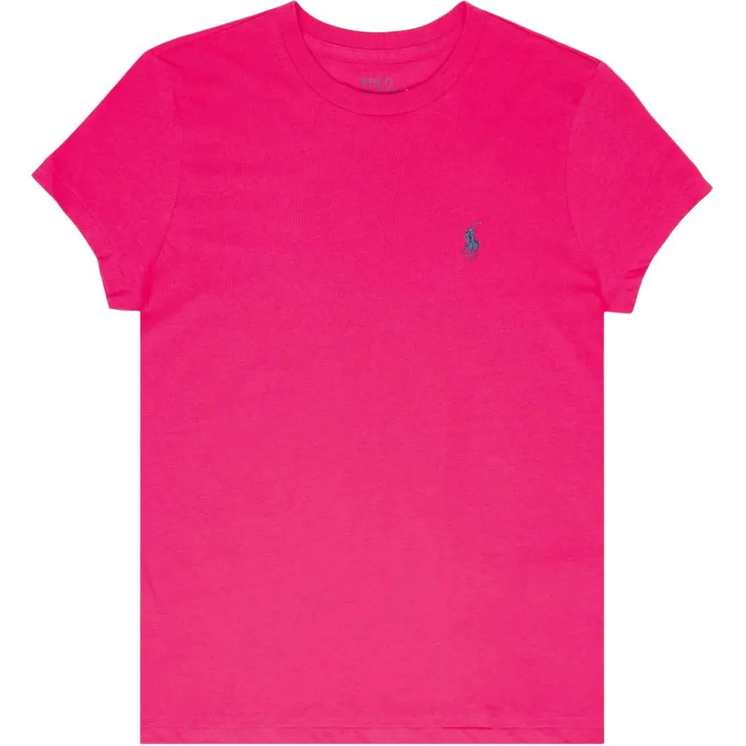 Футболка с принтом Polo Pony Polo Ralph Lauren, розовый
