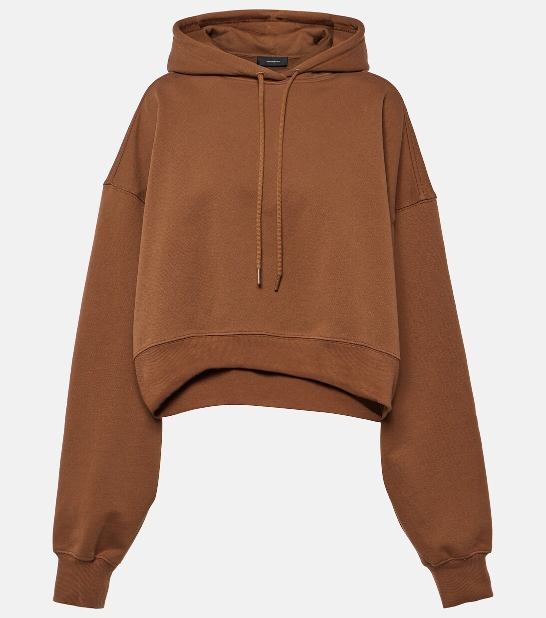 

Толстовка оверсайз из хлопкового джерси Wardrobe.Nyc, коричневый