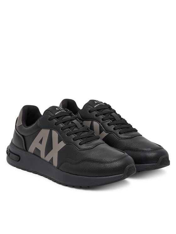 Кроссовки XM001683 AF17360 FC074 Armani Exchange, чёрный — фото 2