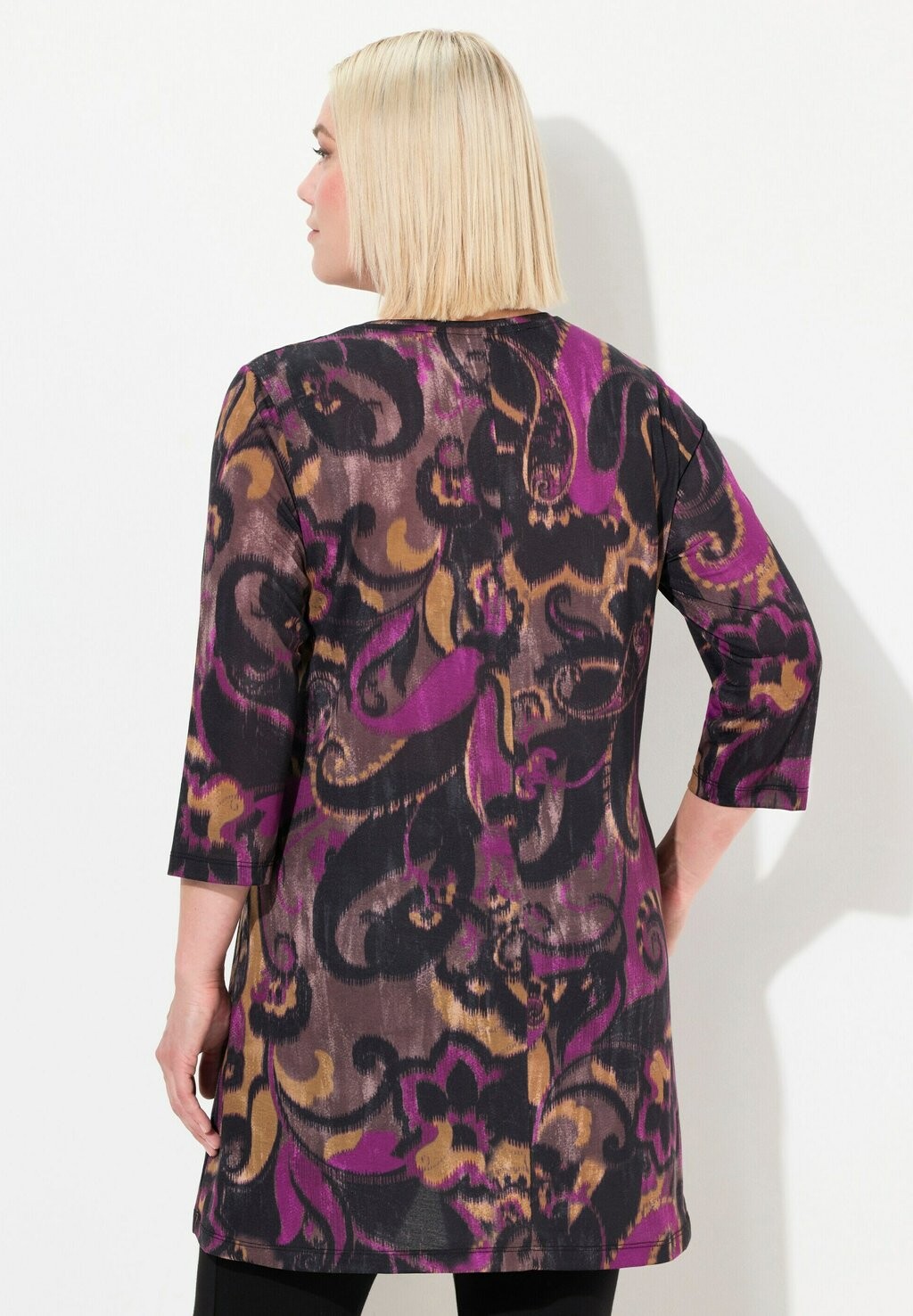 

Топ с длинными рукавами SWIRL Ulla Popken, черный