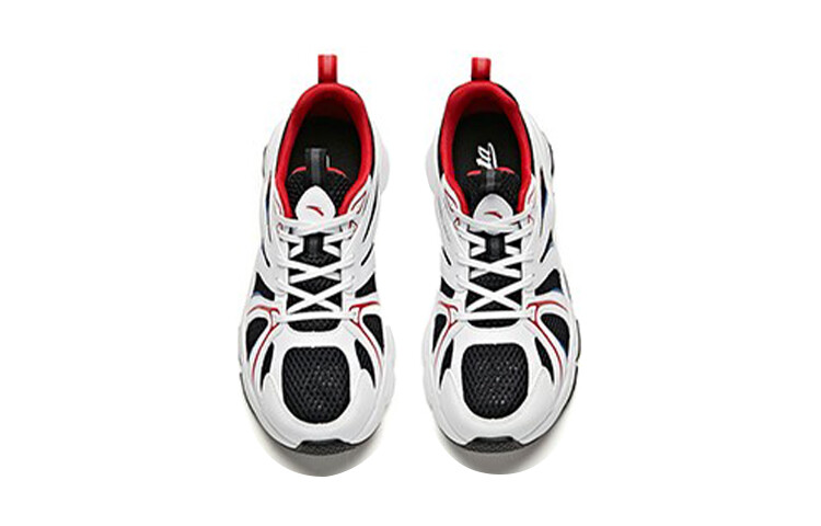 Детские кроссовки GS Low-top Black/ANTA White/University Red Anta Kids — фото 3