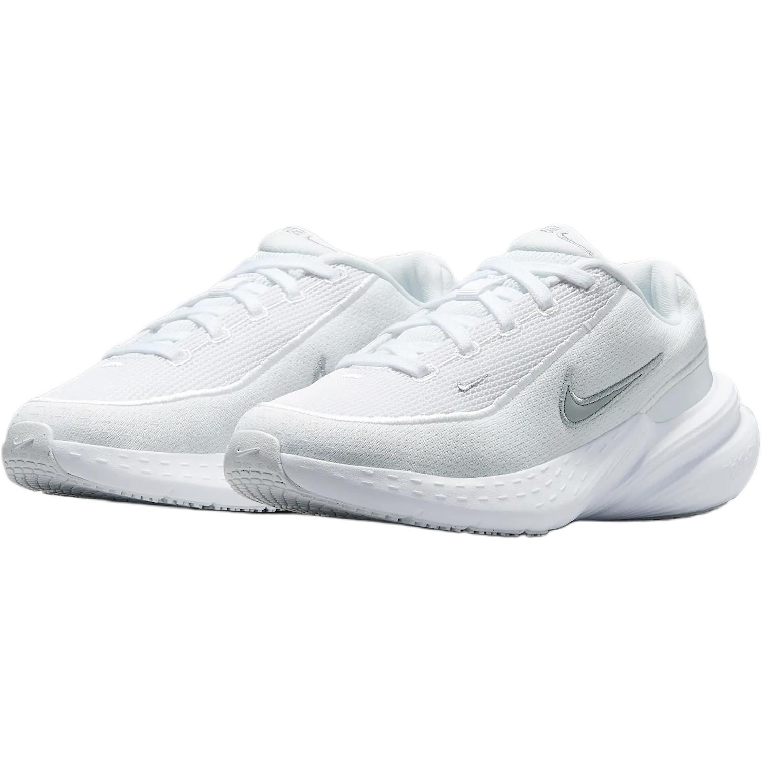 Nike Детские беговые кроссовки Uplift SC Slip Resistant And Breathable Low Top белый/серый wolf gray — фото 4