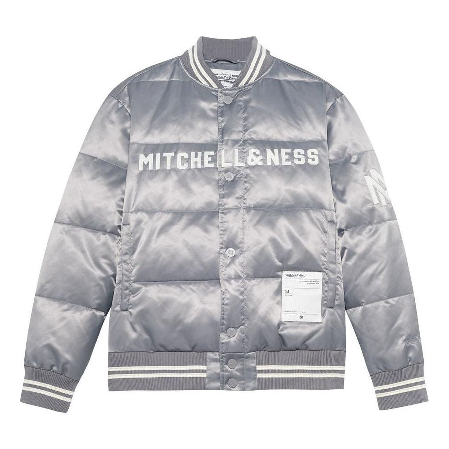 

Куртка Mitchell & Ness Down Jacket 'Silver', серебряный, Серебристый, Куртка Mitchell & Ness Down Jacket 'Silver', серебряный