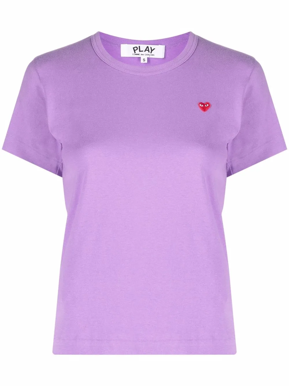 

Футболка с вышитым логотипом Comme Des Garçons Play, фиолетовый
