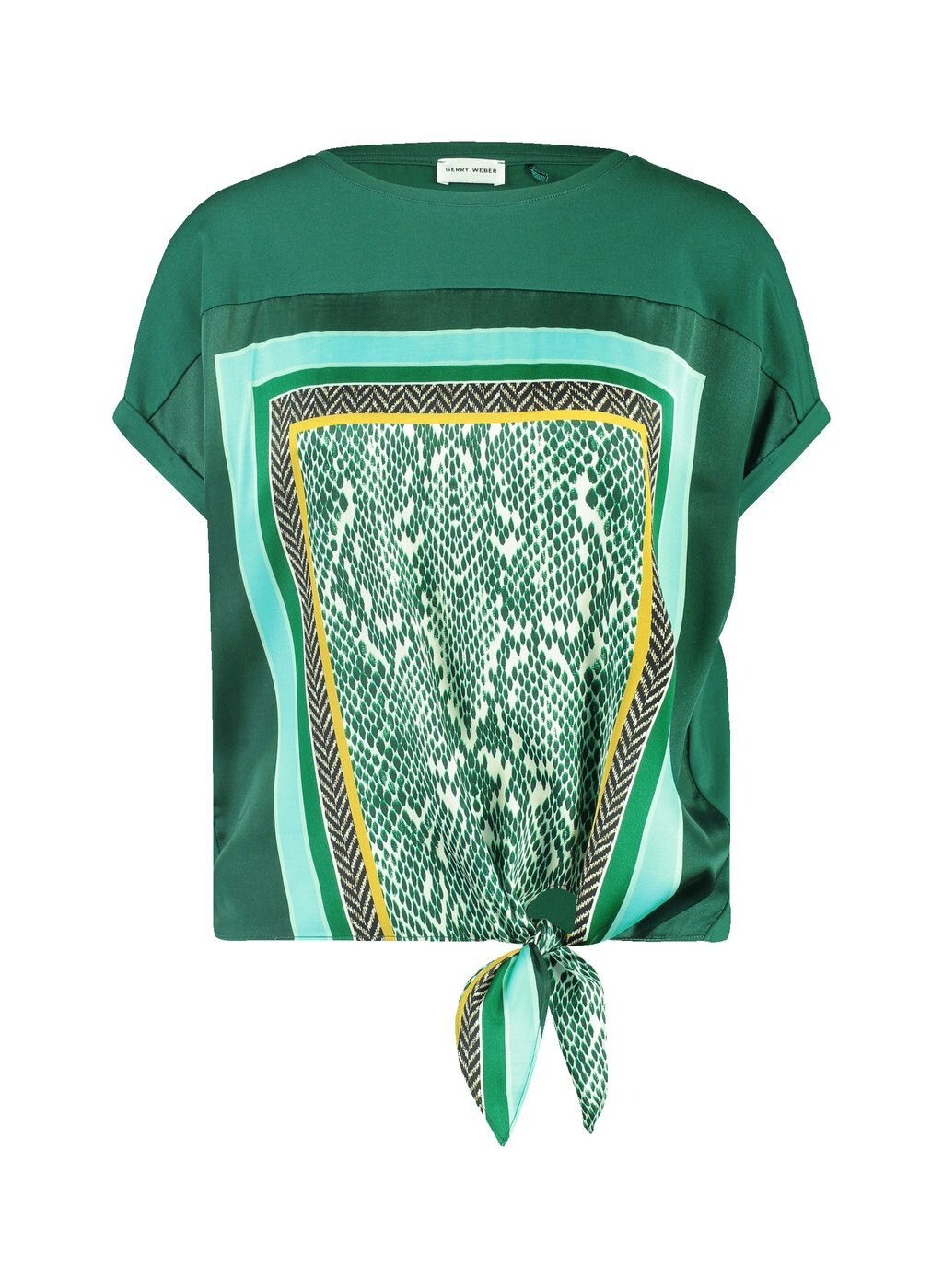 

Футболка с принтом Gerry Weber, цвет Deep Green