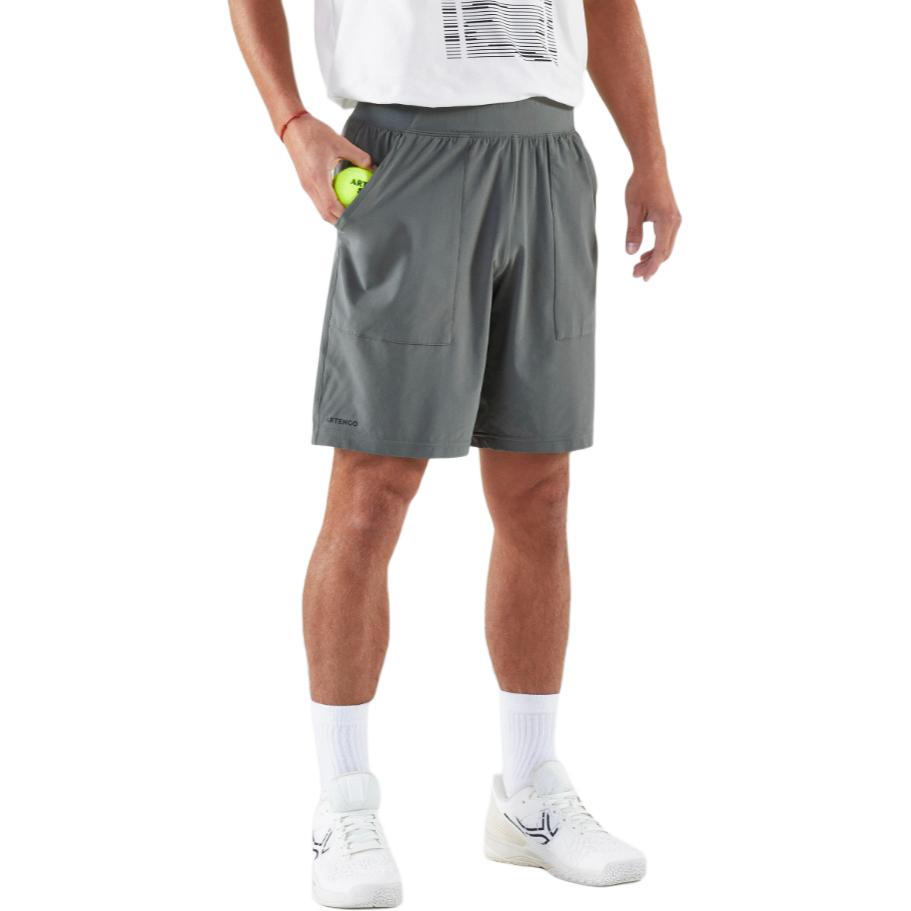 

DECATHLON Спортивные шорты мужские цвета хаки-серые