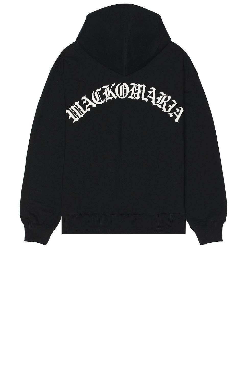 

Тяжелая толстовка с капюшоном на молнии Type-2 Wacko Maria, Black