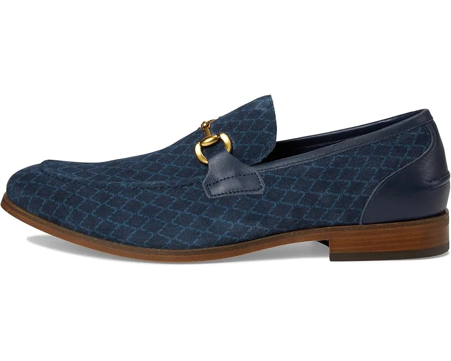 Оксфорды Stacy Adams Brinkley Moc Toe Slip-On, Navy — фото 4