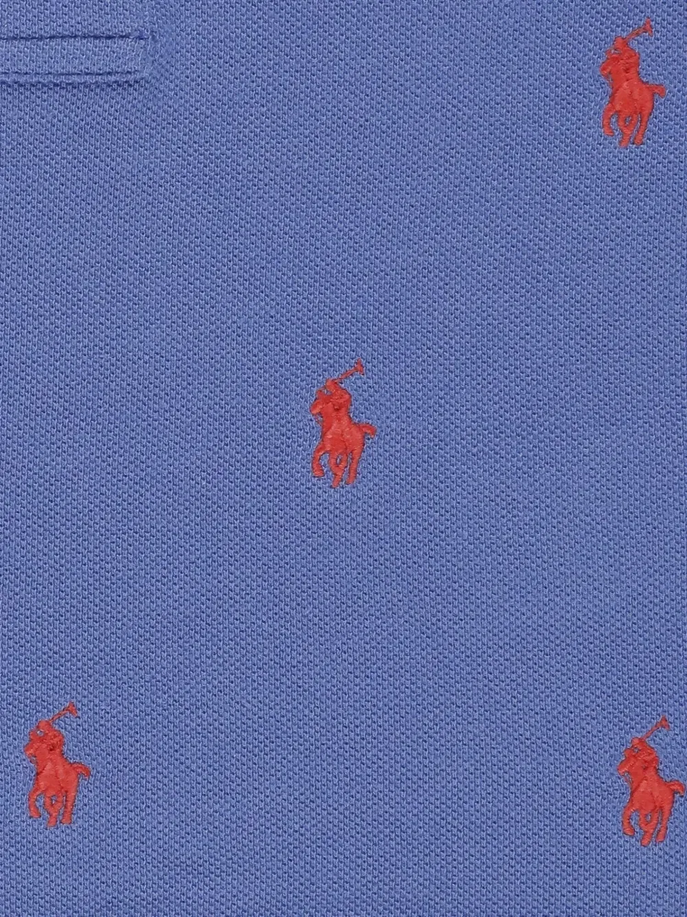Поло Polo Ralph Lauren Kids, синий — фото 3