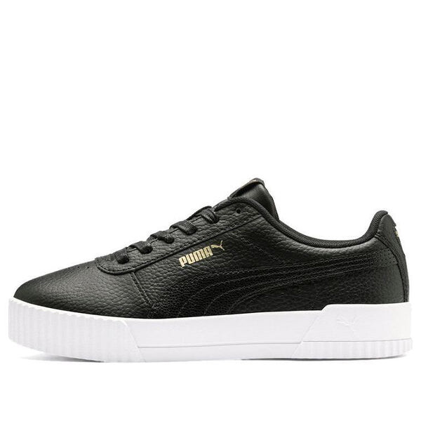 Кроссовки carina lux black/white low sneakers Puma, черный