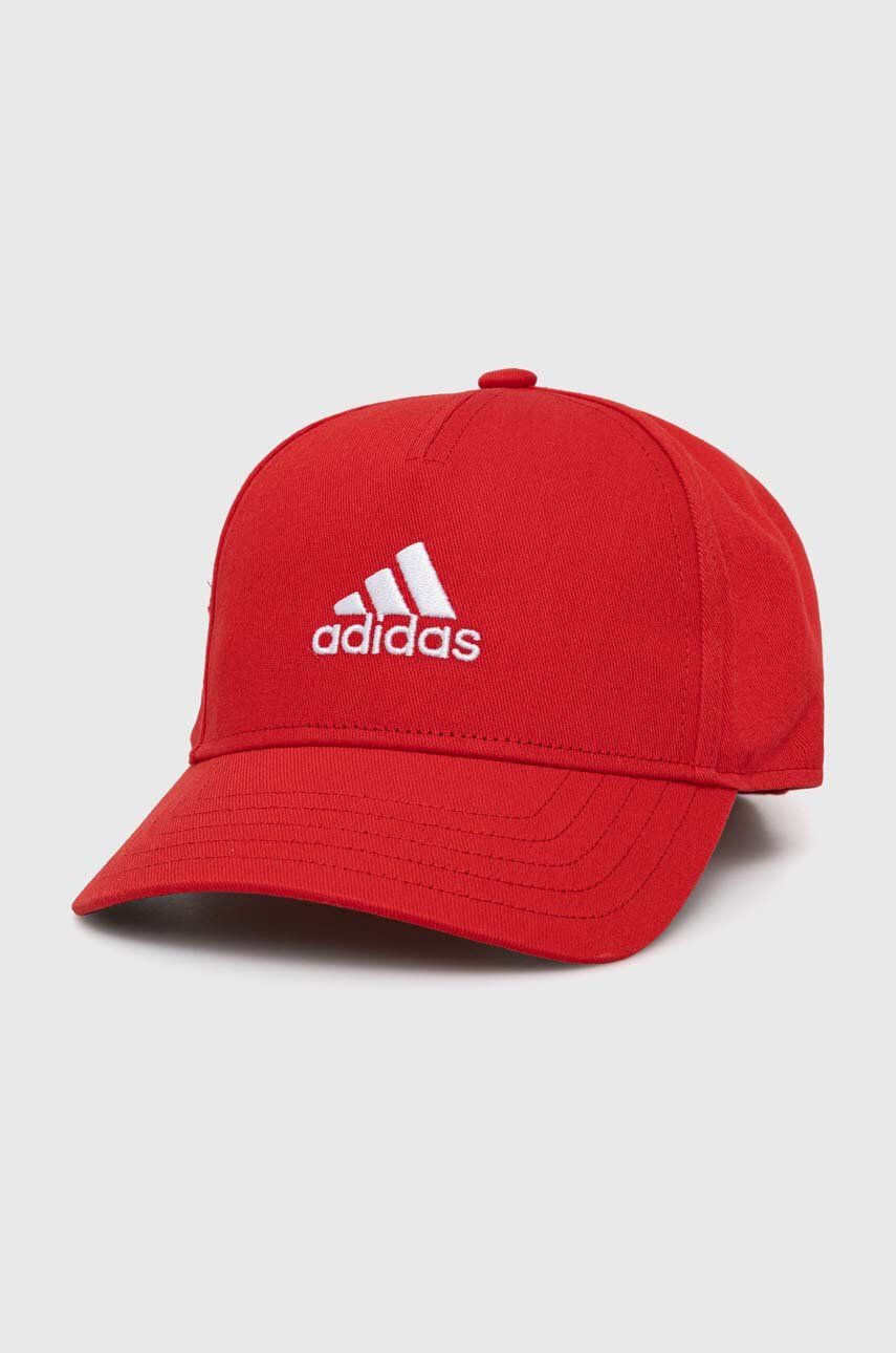 

Детская кепка adidas Performance с хлопковым козырьком LK CAP, красный