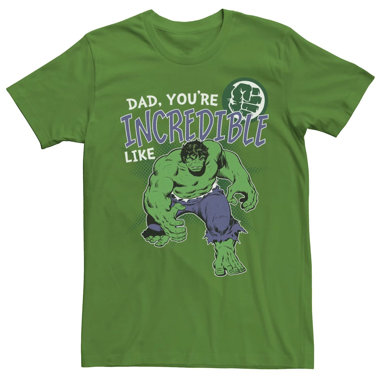 

Мужская футболка Marvel Hulk Incredible Dad на День отца Licensed Character