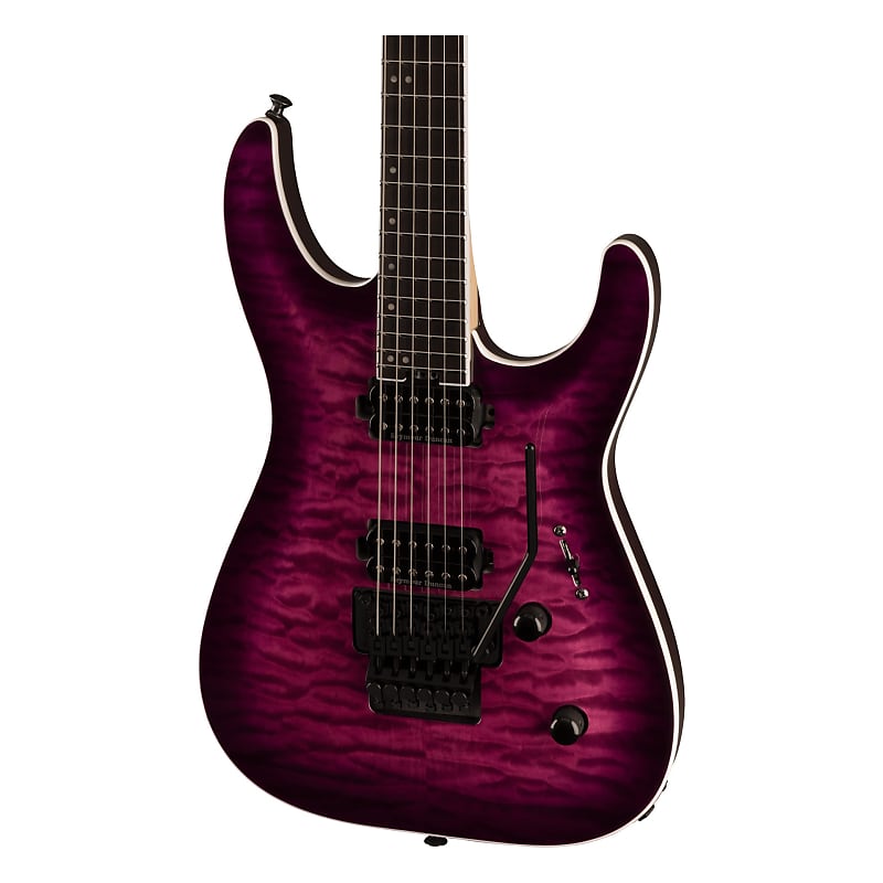 

Электрогитара Jackson Pro Plus Series Dinky DKAQ - Ebony Fingerboard, Transparent Purple Burst