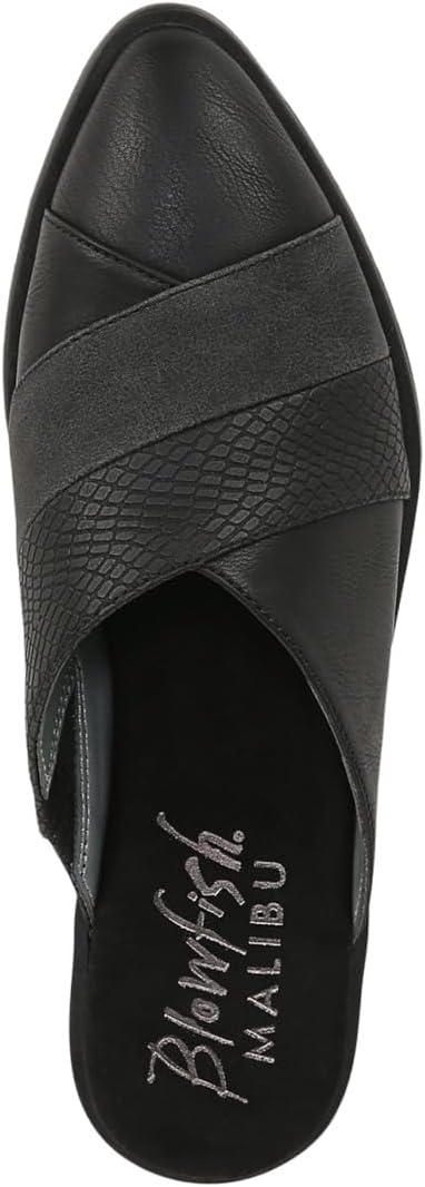 Балетки Blowfish Malibu Hazel Mules, цвет Black Faux Leather — фото 2