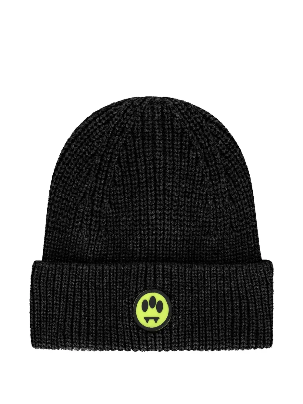 

Шапка с ребристой вставкой Barrow Kids, черный