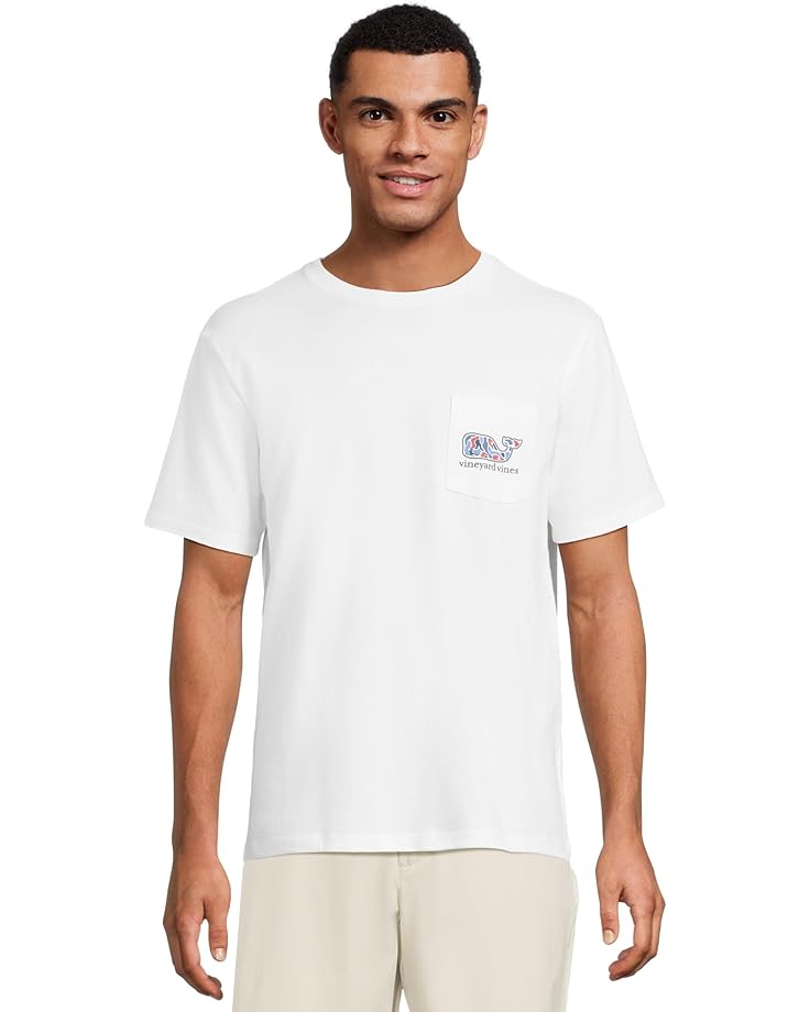 

Футболка Vineyard Vines Camo Fill Lobster Short Sleeve Tee, цвет White Cap