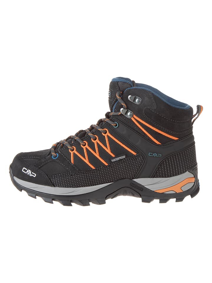

Походная обувь CMP Leder-Trekkingschuhe Rigel Mid, цвет Schwarz/Orange