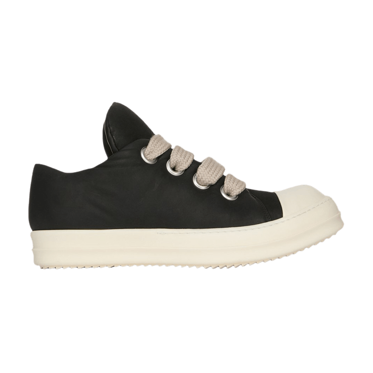 

Кроссовки Rick Owens Rick Owens Porterville Runway Jumbo Lace Padded Low Sneaks 'Black Milk', черный