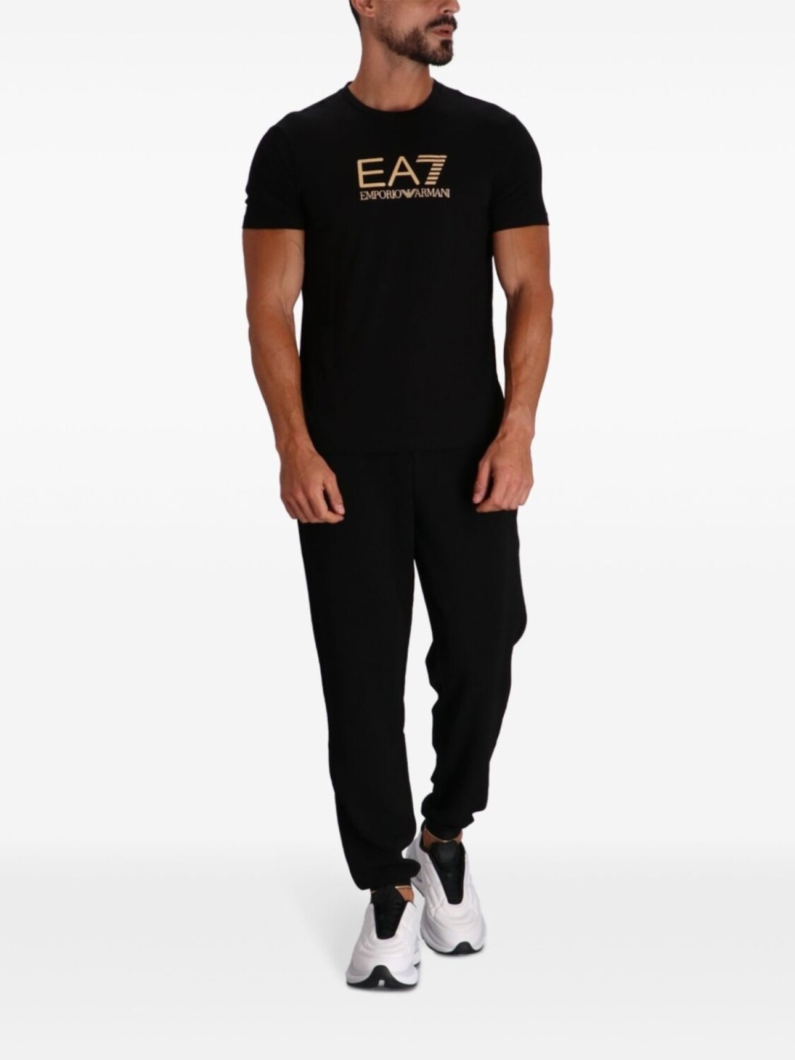 

Ea7 Emporio Armani футболка с логотипом, черный