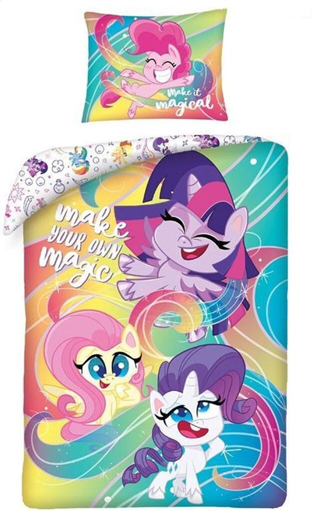 

Простыня ХАЛАНТЕКС в мешочке My Little Pony Magic Cotton, 140/200, 70/90 см Halantex