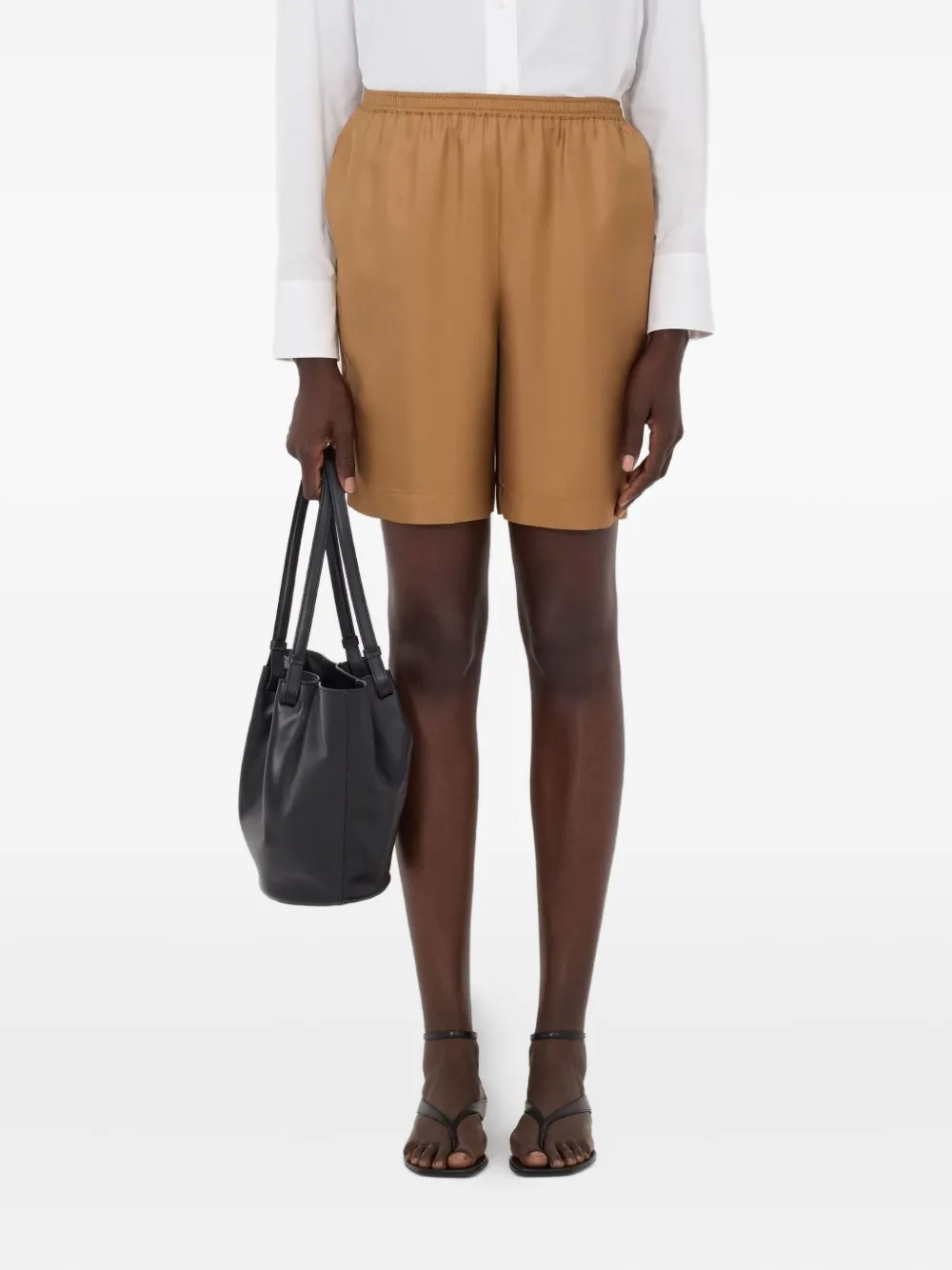 

Шорты Zinia с эластичным поясом Loulou De Saison, коричневый