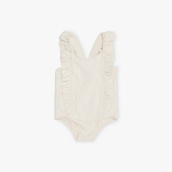 

Купальник с оборками 4 месяца-3 года H&M Adorables, белый