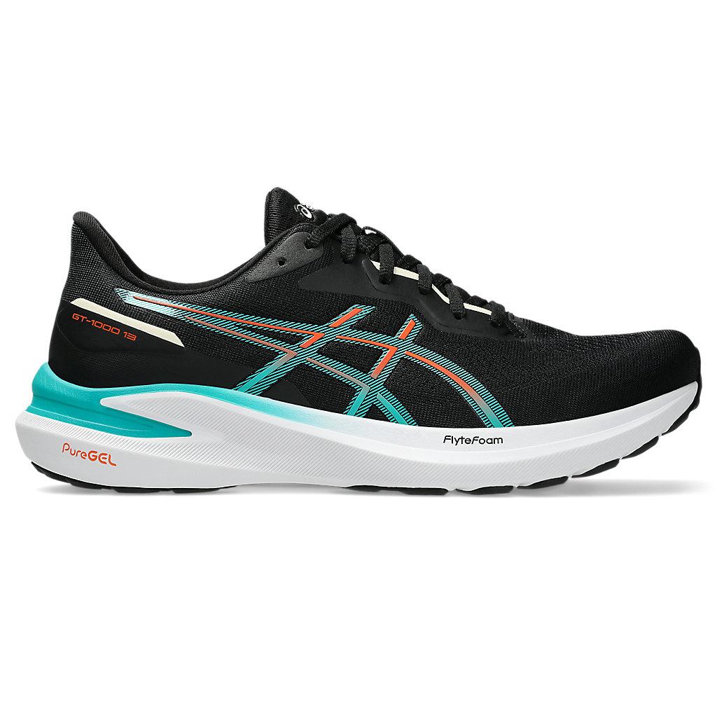 ASICS GT 1000 13 Black Wave Teal — фото 4