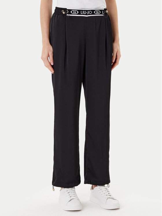 

Брюки из ткани regular fit TF5192 T004A Liu Jo Sport, чёрный