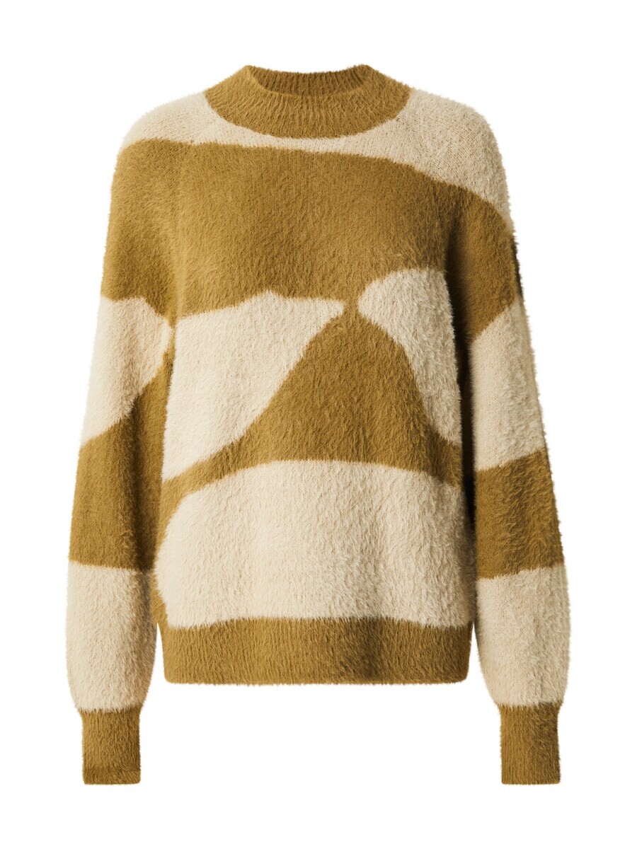 

Тонкий вязаный свитер VILA Sweater, карамельный