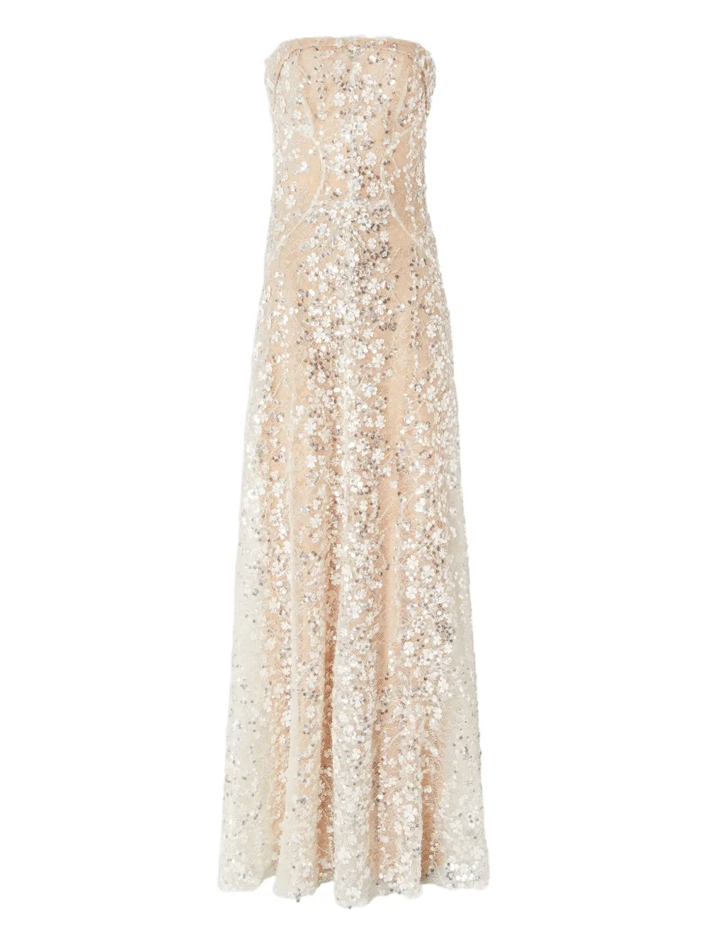 

Платье с пайетками Genny, нейтральный