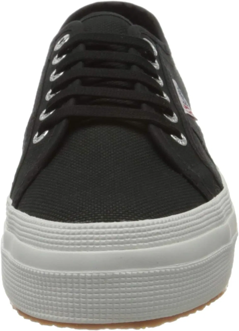 Гимнастические кроссовки Superga Unisex 2736-cotu Dbl3, Black Fwhite F83 — фото 2