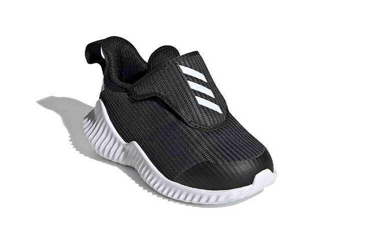 Кроссовки adidas Fortarun Toddler Shoes TD Low-top Black/white — фото 3