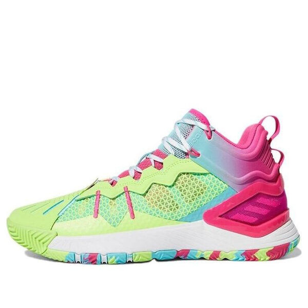 

Кроссовки d rose son of chi 'green pink' Adidas, зеленый