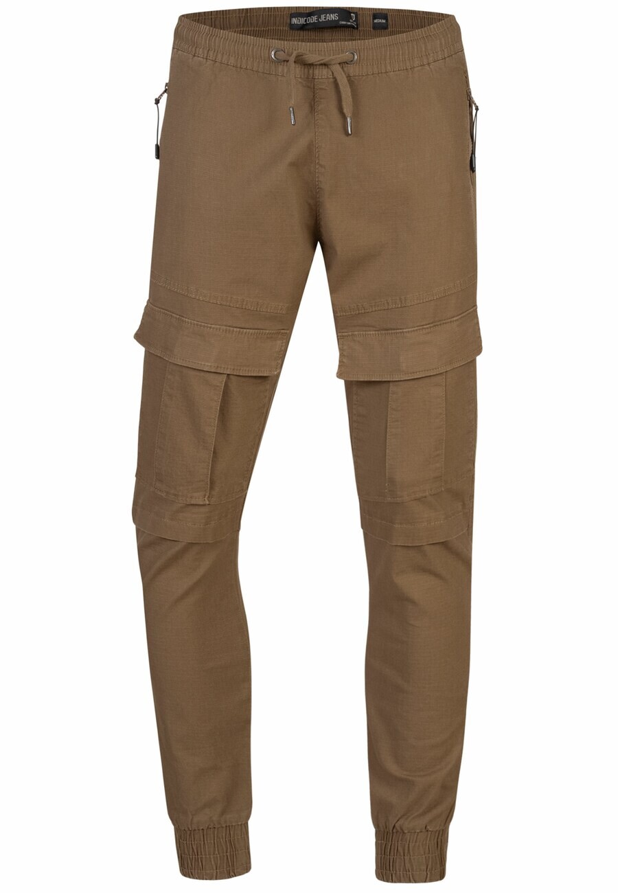 

Брюки-карго INDICODE JEANS Regular Cargo Pants Dennis, коричневый