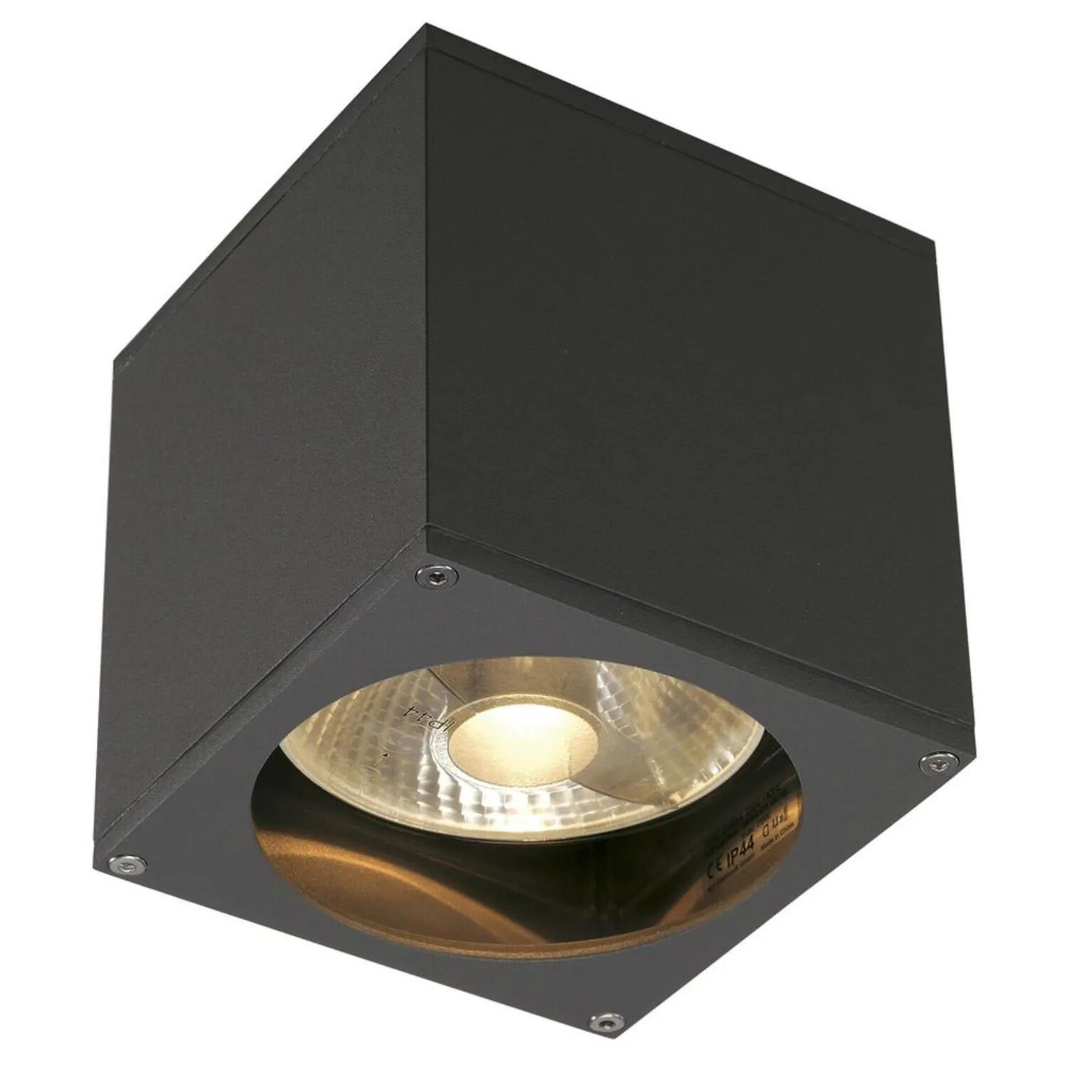 

Потолочный светильник SLV, 13x13,5x13,5 см, антрацит