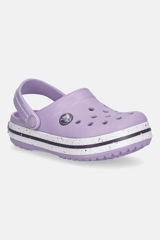 

Детские шлепанцы CROCBAND SPECKLED BAND CLOG Crocs, фиолетовый