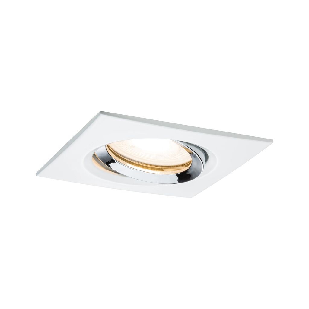 

Paulmann Premium, EBL, Nova IP65 черный уголок max1x35W GU10/GU5.3 51 мм белый матовый хром/алюминий цинк