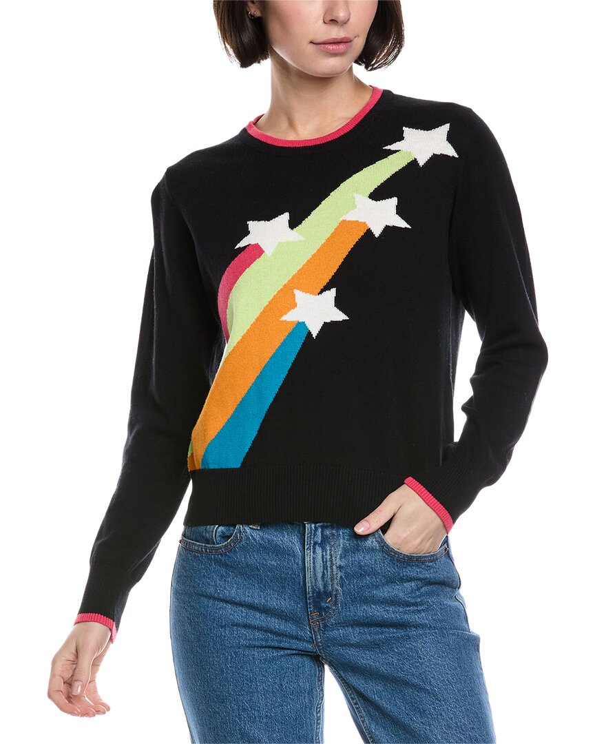 

Свитер Brodie Cashmere Shooting Star из кашемировой смеси, черный