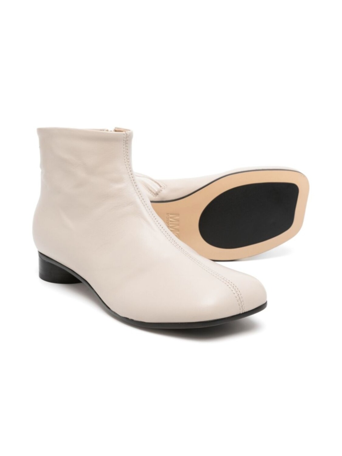 MM6 Maison Margiela Kids Анатомические ботильоны, нейтральный — фото 2