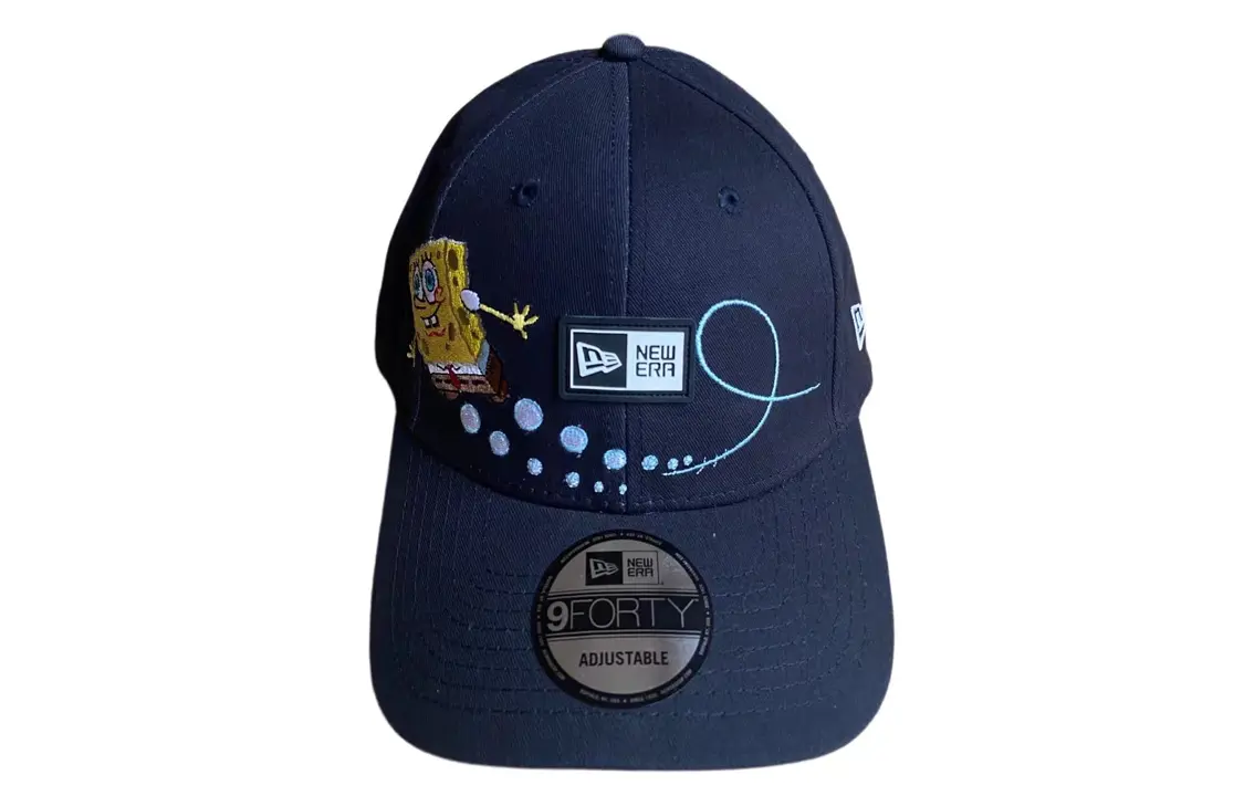 

New Era Хлопковая бейсболка унисекс синяя, Blue