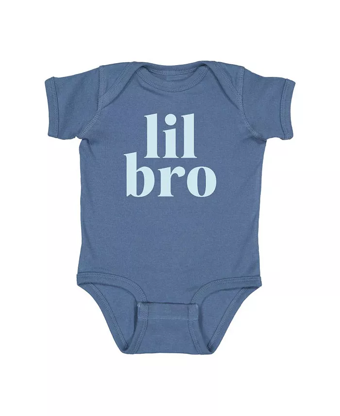 

Боди с коротким рукавом для мальчиков Lil Bro Sweet Wink, синий
