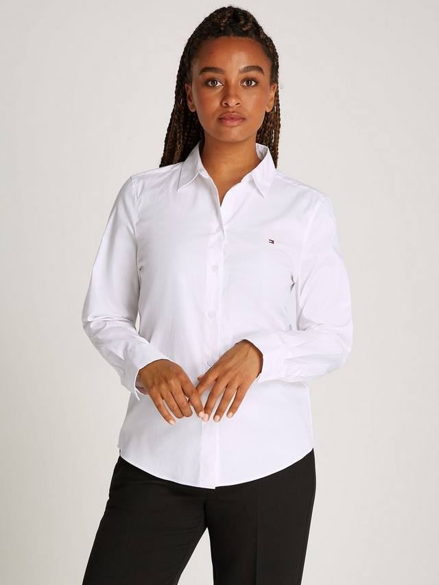 

Обычная поплиновая рубашка Tommy Hilfiger, Classic Light Pink