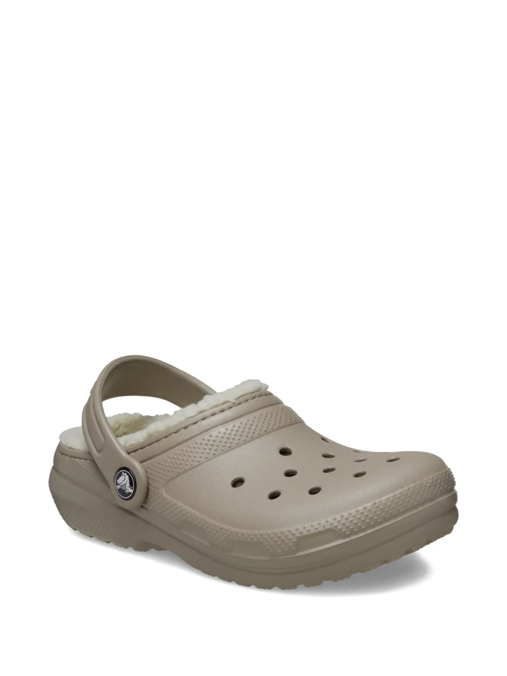 

Классические сабо с подкладкой Crocs Kids, бежевый