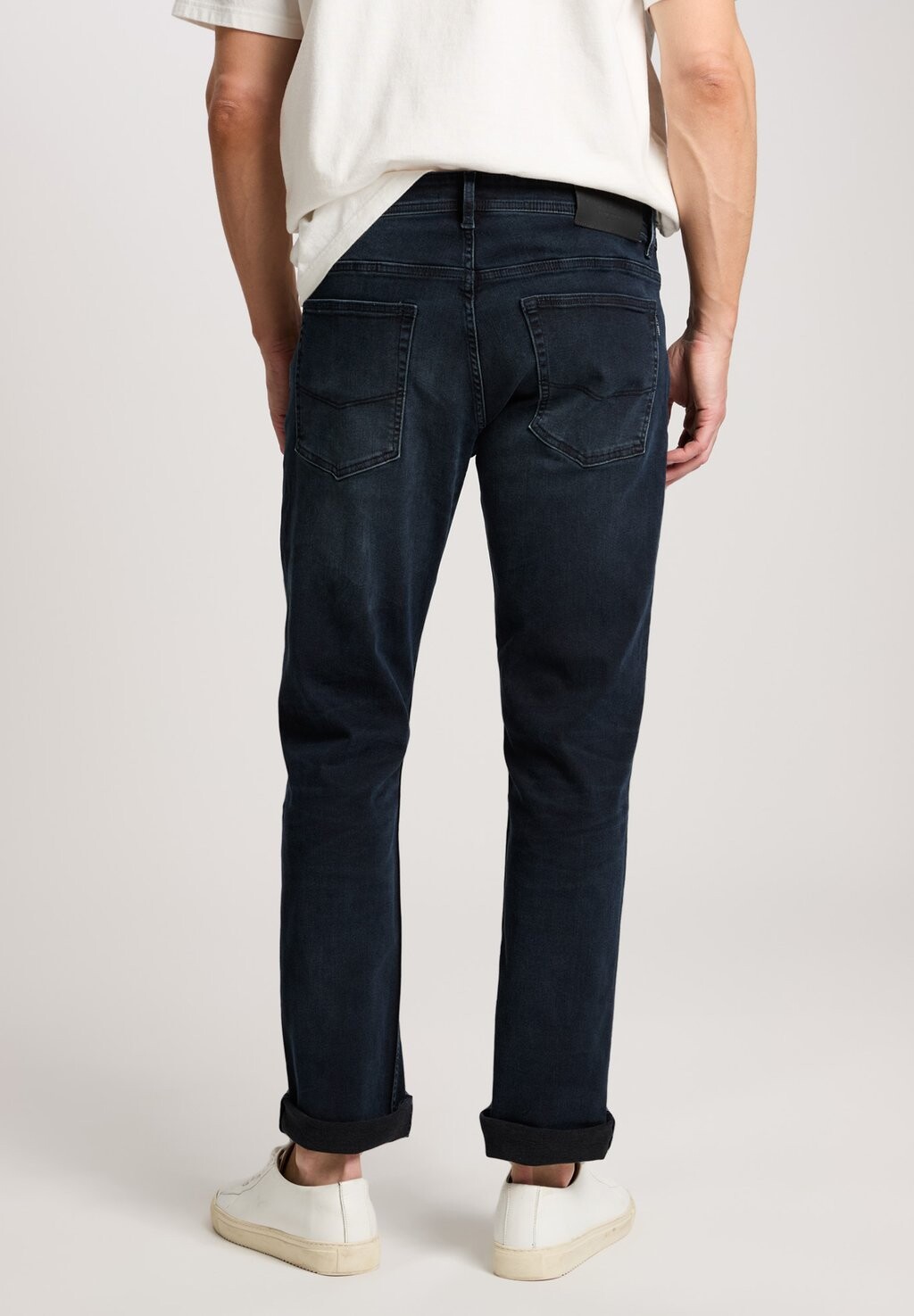 

Джинсы зауженного кроя Cross Jeans, сине-черный деним