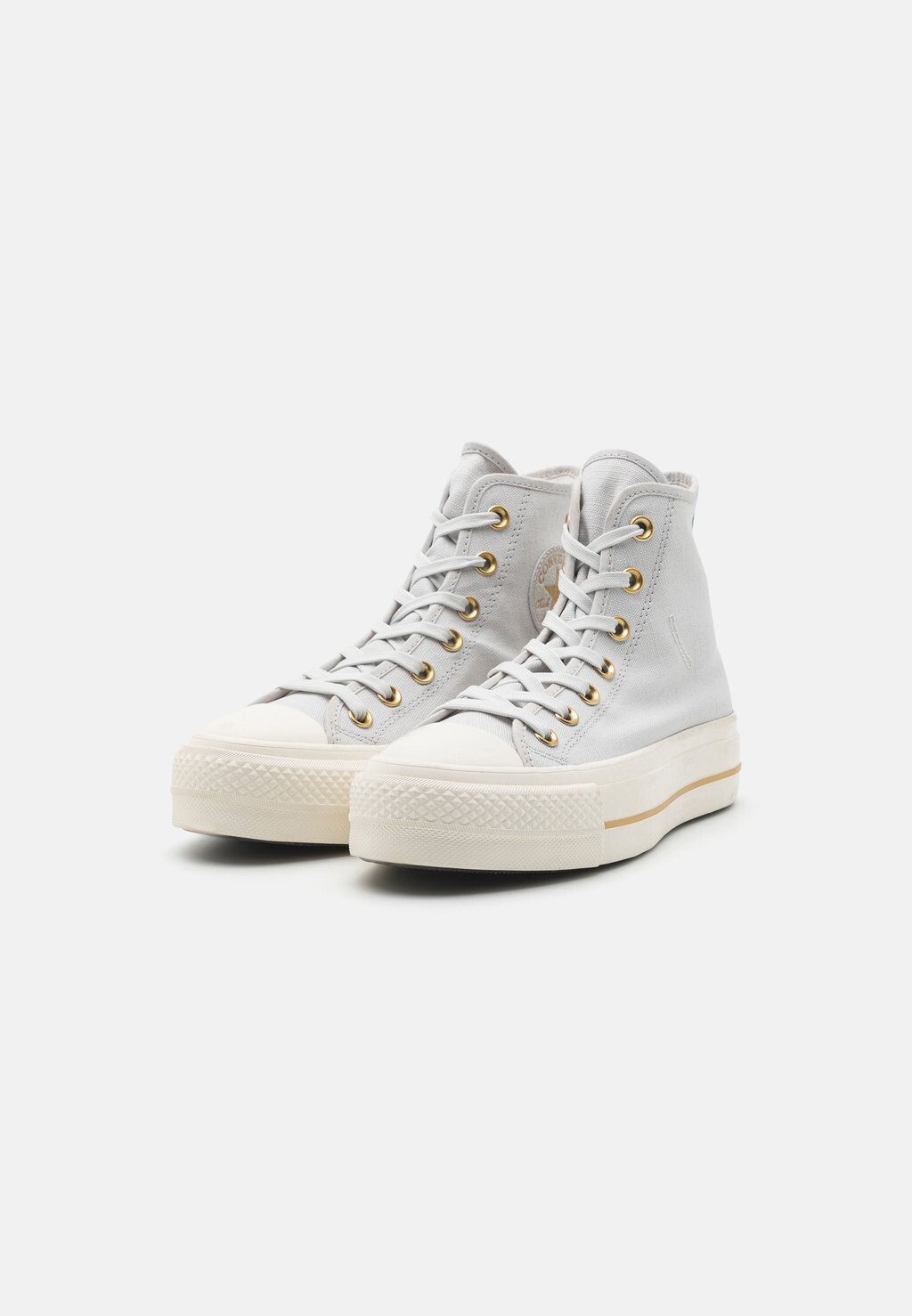 Высокие кеды CHUCK TAYLOR ALL STAR LIFT PLATFORM TAILORED LINES Converse, серый — фото 3