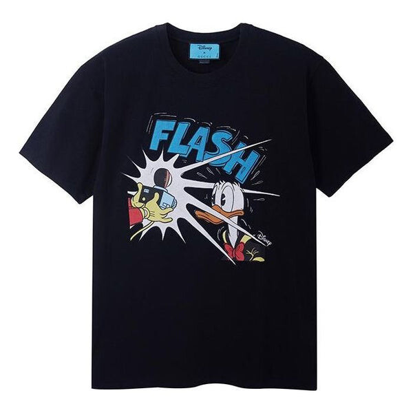 

Футболка x disney donald duck print t-shirt 'black/multicolor' Gucci, черный
